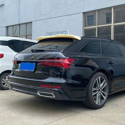 Спойлер антикрило за Audi A6 2019+ Combi - черен гланц