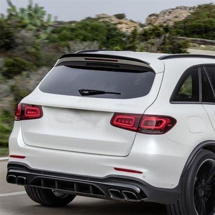 Спойлер антикрило за Mercedes GLC X253 2020+ AMG - черен гланц