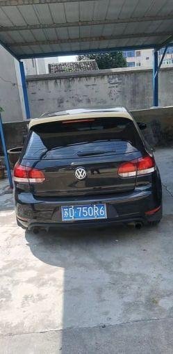 Спойлер антикрило за Volkswagen Golf 6 от 2008-2013 GTI OSR Style - черен гланц