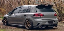 Eleron spate pentru Volkswagen Golf 6 GTI / R20 AK Style - negru lucios