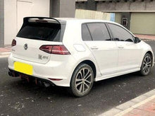 Spoiler eleron pentru Volkswagen Golf 7 / 7.5 GTI / R Maxton Clubsport Style 2 - negru lucios