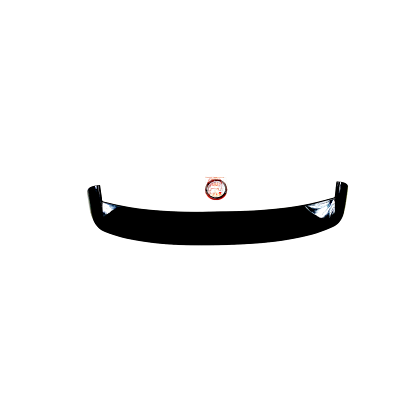 Spoiler Wing for Volkswagen Polo 2011-2017 - Gloss Black