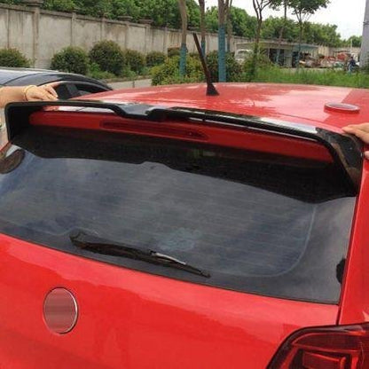 Eleron / spoiler portbagaj pentru Volkswagen Polo 2011-2017 stil OTR - negru lucios