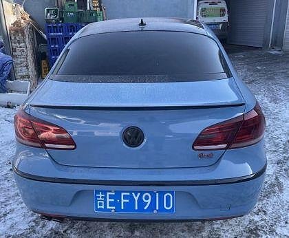 Спойлер за багажник Volkswagen Passat CC sedan 2013-2018 - черен гланц