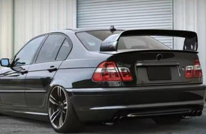 Eleron portbagaj pentru BMW E46 1998-2005 sedan / coupe LTW M3 GT Class 2 - negru lucios