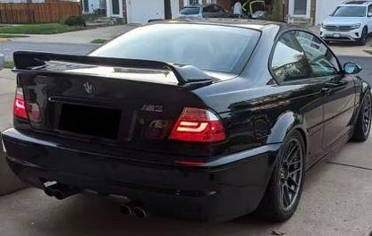 Eleron portbagaj pentru BMW E46 1998-2005 sedan / coupe LTW M3 GT Class 2 - negru lucios