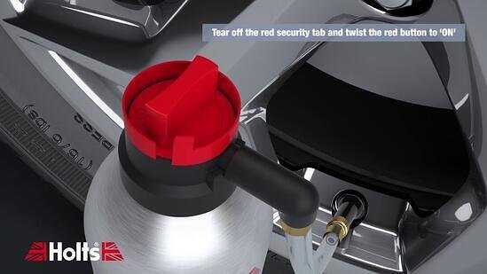 Спрей за лепене на спукани гуми Holts TYREWELD