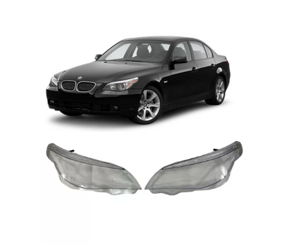Стъкла / капаци за фарове за BMW E60 (2005-2011) с LED