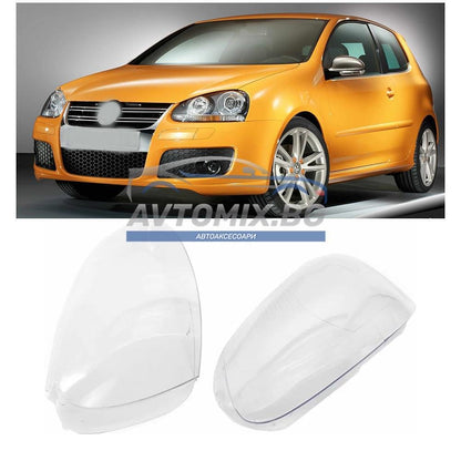 Стъкла / капаци за фарове за VW Golf 5, 2005-2011 г.