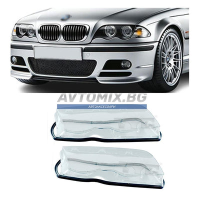 Headlight lenses / covers for BMW 3 E46 1998-2001