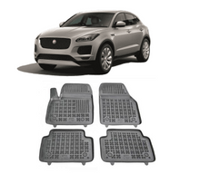 Rubber floor mats for JAGUAR E-Pace (2017+) - basin, Rezaw plast