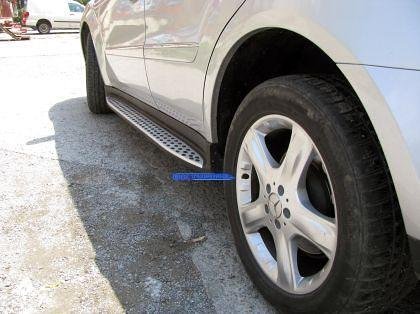 Running boards for Mercedes ML W164 2005-2011
