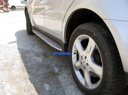 Running boards for Mercedes ML W164 2005-2011