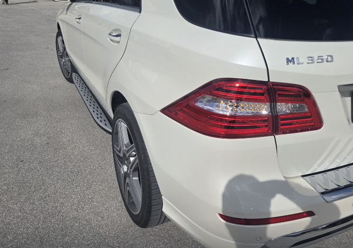Side steps for Mercedes ML W166 2011+ / GLE 2015+