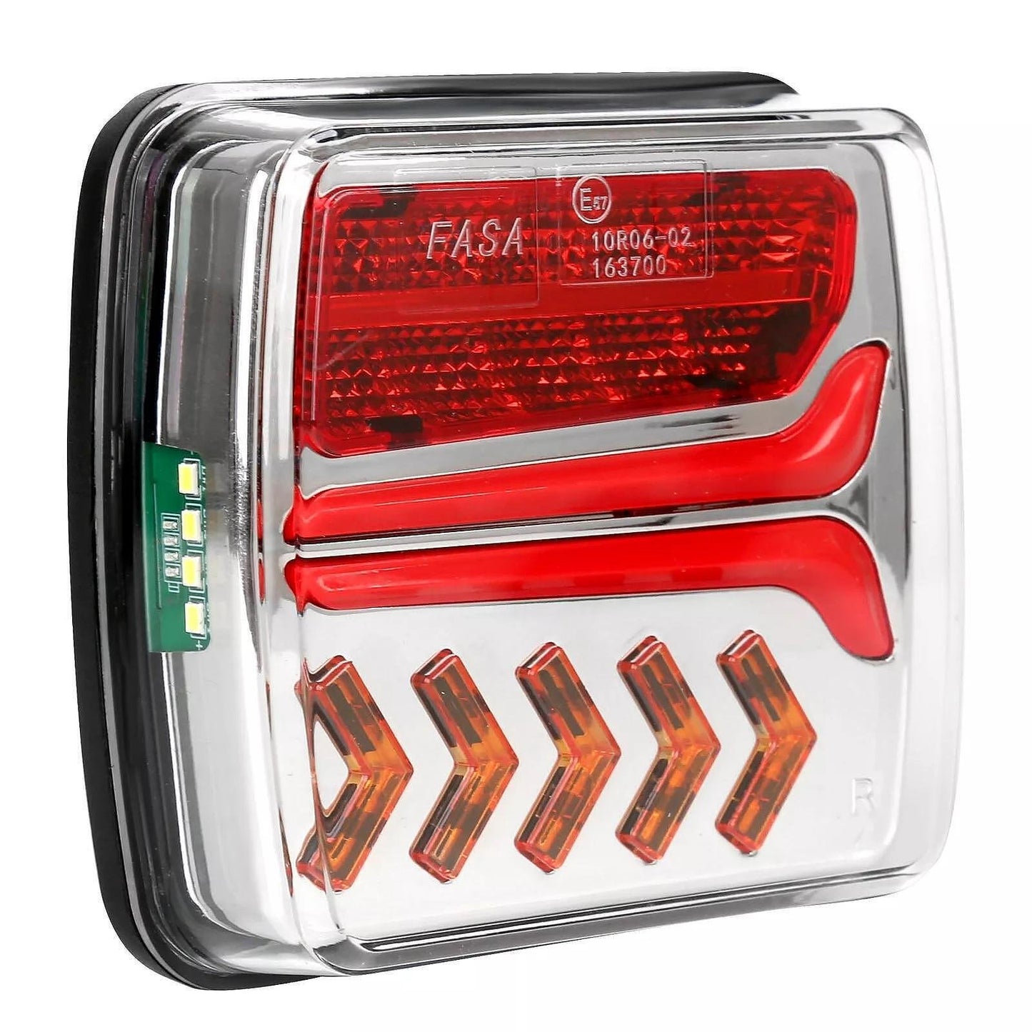 Безжични LED стопове, стоп светлина с магнит 12V - 24V за ремарке/кемпер