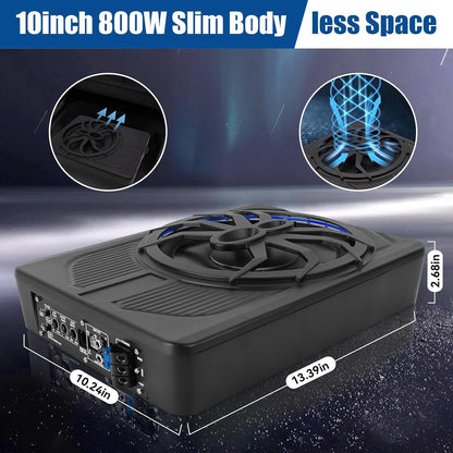 Субуфер Бас Каса 1000W, светещ (под седалка)7990