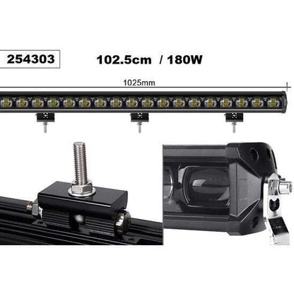 Супер мощен LED BAR, 102.5 см,180W 12v/24v, ново поколение
