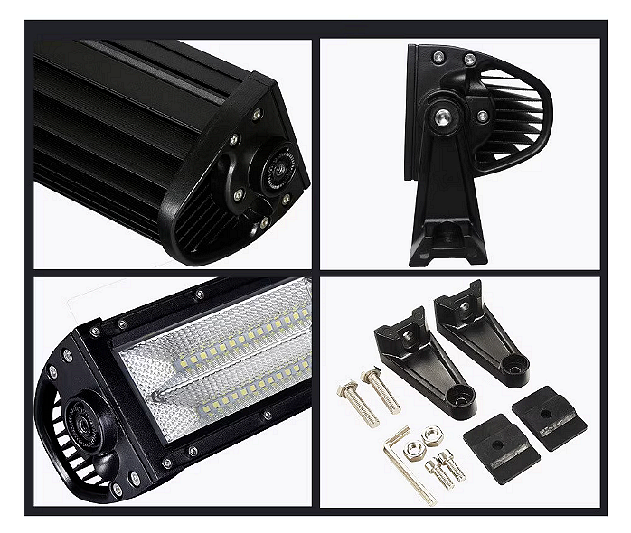 SUPER POWERFUL Curved LED Bar 80 cm 578W 7D 12V 24V