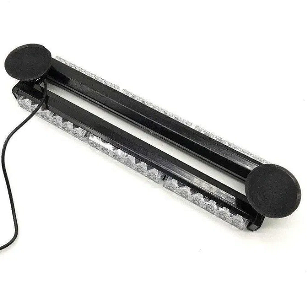 Lampă de avertizare de urgență super puternică cu 36 LED-uri, 4cm, 108W, 12-24V, 7 moduri