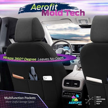 Тапицерия за седалки Otom Carbon CRB3402 (черно/червено)