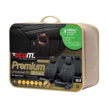 Тапицерия OTOM за седалки Premium PRM118  Черно/Бяло