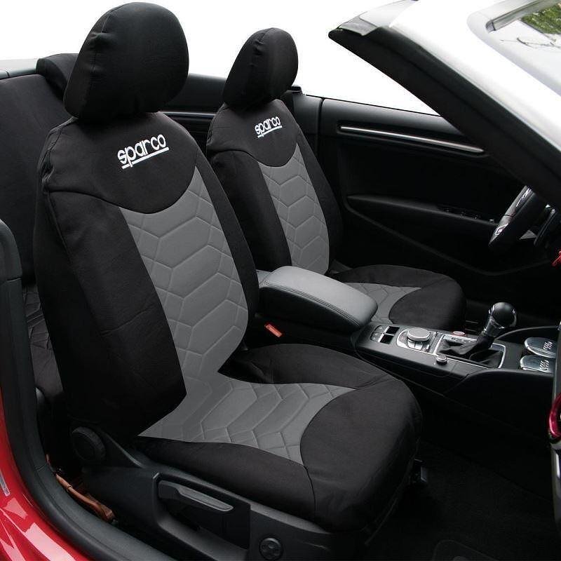 Тапицерия SPARCO Sport, универсална, сива, 11 части