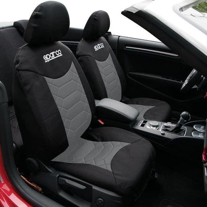 Тапицерия SPARCO Sport, универсална, сива, 11 части