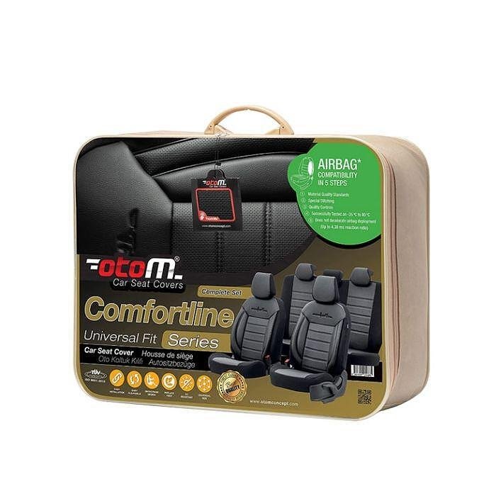Тапицерия OTOM за кола Comfortline CMF218 (Черно/Червено)