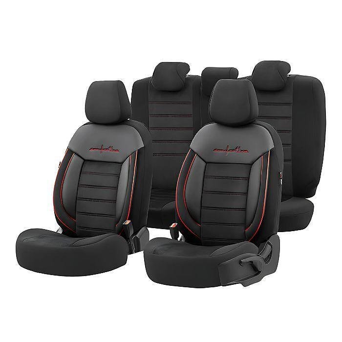 Тапицерия OTOM за кола Comfortline CMF218 (Черно/Червено)