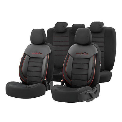 Тапицерия OTOM за кола Comfortline CMF218 (Черно/Червено)