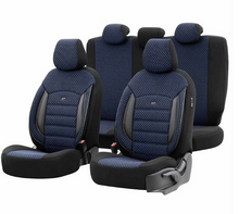 Тапицерия за седалки Otom Sport Plus PLS104 (черно/синьо)