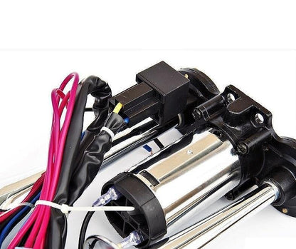 Тромба 12V, 125dB, двойна, с интегриран компресор, хром