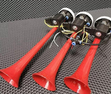 Trompetă HI-DO 12V, cu 12 melodii, „Baby Shark” și altele