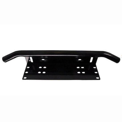 Universal license plate holder, with a mount for LED light bars and fog lights