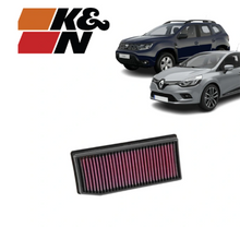 Въздушен филтър K&N, Dacia, Renault