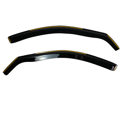 Deflectoare pentru Audi A3 (2012-2020) sportback - 4 buc. față și spate - negre
