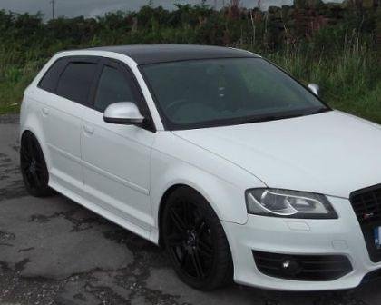 HEKO Wind Deflectors for AUDI A3 Sportback (2004-2012) 5-door - 4 pcs. front and rear