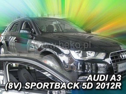 Deflectoare HEKO pentru AUDI A3 Sportback (2012-2020) 5 uși - 4 buc. față și spate