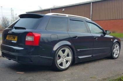 Deflectoare HEKO pentru AUDI A4 B6 / B7 (2000-2009) Combi - 4 buc. față și spate