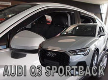 Wind Deflectors for Audi Q3 Sportback (2020+) - 4 pcs. front and rear