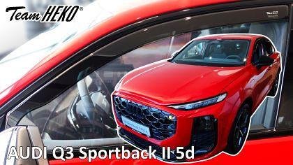 Deflectoare de ploaie pentru Audi Q3 Sportback (2025+) - 2 buc. față