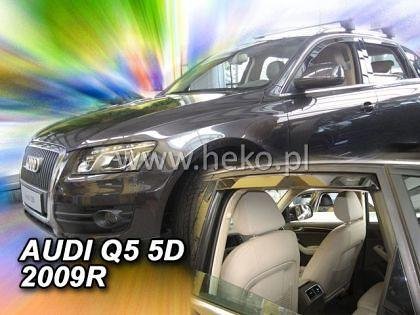 HEKO Wind Deflectors for AUDI Q5 (2009-2016) 4pc. front and rear