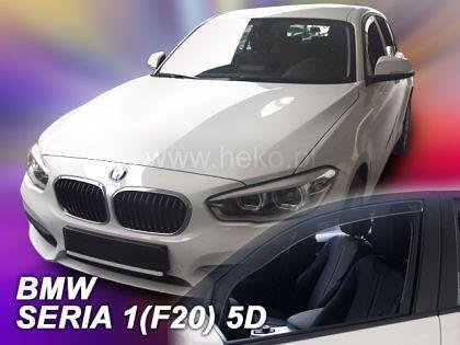 Deflectoare de vânt HEKO pentru BMW 1 E87 (2004-2011) 5 uși - 2 bucăți față