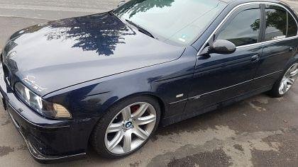 HEKO Wind Deflectors for BMW 5 E39 (1995-2003) Sedan, 4 pcs., front and rear