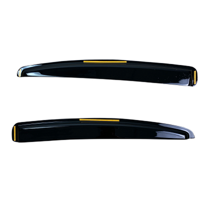 Deflectoare de vânt pentru BMW Seria 5 F10 (2011-2017) sedan - 4 buc. față și spate - negre