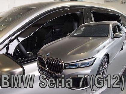 Deflectoare de vânt HEKO pentru BMW Seria 7 G12 (2015+) Bază lungă - 4 bucăți față și spate