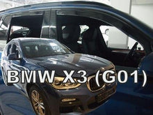 Deflectoare HEKO pentru BMW X3 G01 (2017+) - 4 bucăți față și spate