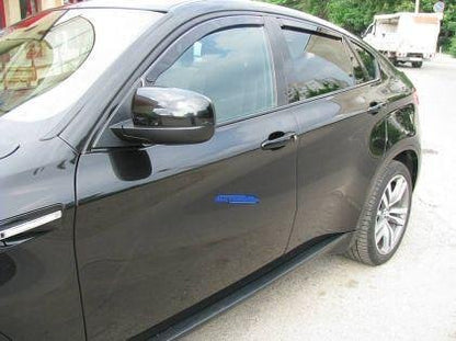 HEKO Wind Deflectors for BMW X6 E71 (2007+) 4 pcs. front and rear