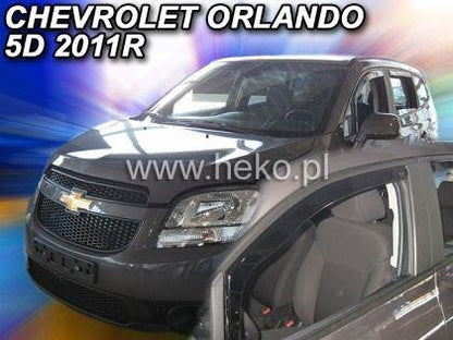 Deflectoare de vânt HEKO pentru CHEVROLET ORLANDO (2010-2018) 5 uși - 2 bucăți față