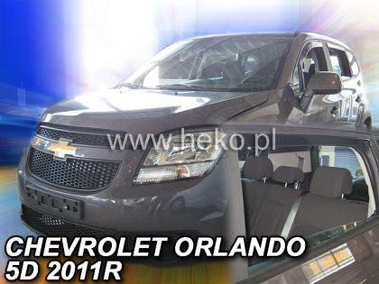 Deflectoare de vânt HEKO pentru CHEVROLET ORLANDO (2010-2018) 5 uși - 4buc. față și spate